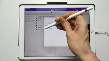 Importing our HappyDownloads Onenote Planner on iPad
