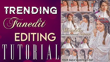 trending fanedit tutorial || special fanedit tutorial|| complex edit tutorial || PicsArt editing