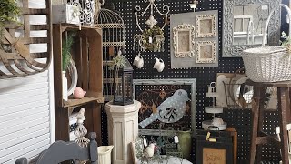 Farmhouse Cottage & Kitchen Decor Booth Tour | Modern & Vintage Farmhouse Decorating | Shop with me