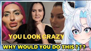 WHY DO PEOPLE RUIN THEIR FACES ??? || Sydney Watson React