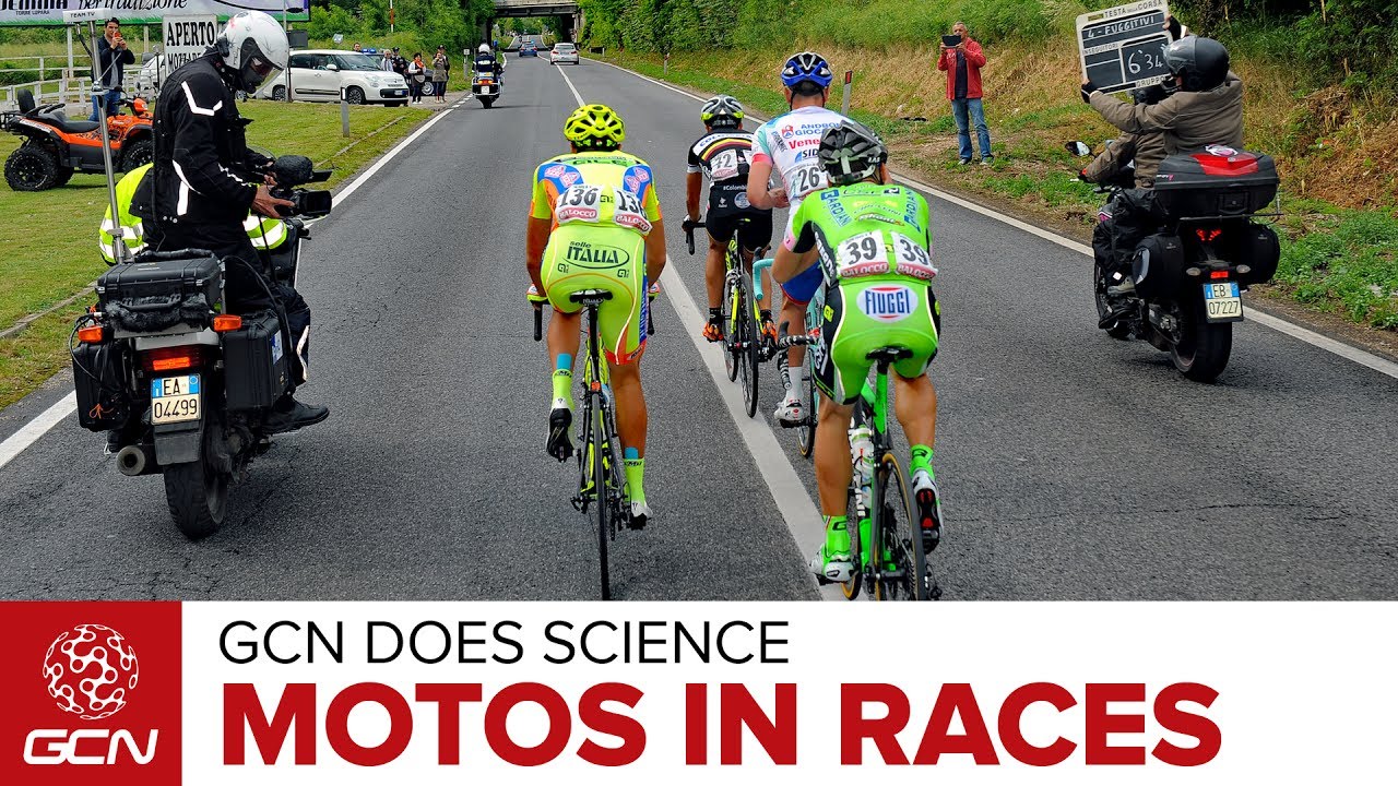 What Difference Do Motorbikes Make In Bike Races? GCN Does Science