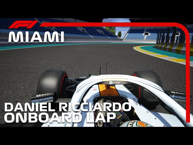 Video: Onboard lap simulation of F1 track for 2022 Miami GP · RaceFans