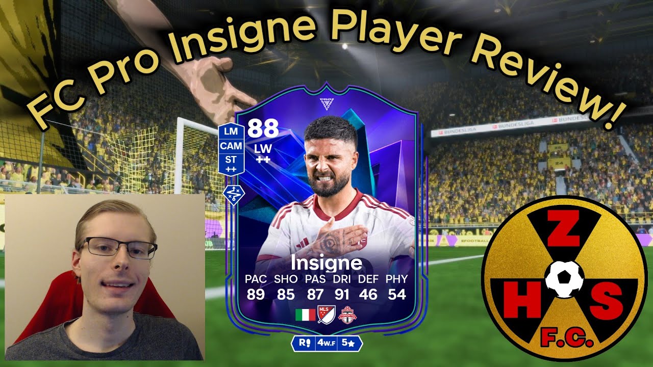 88 FC Pro Live Insigne Review! 5* and Advanced Forward++, Looks Exciting!