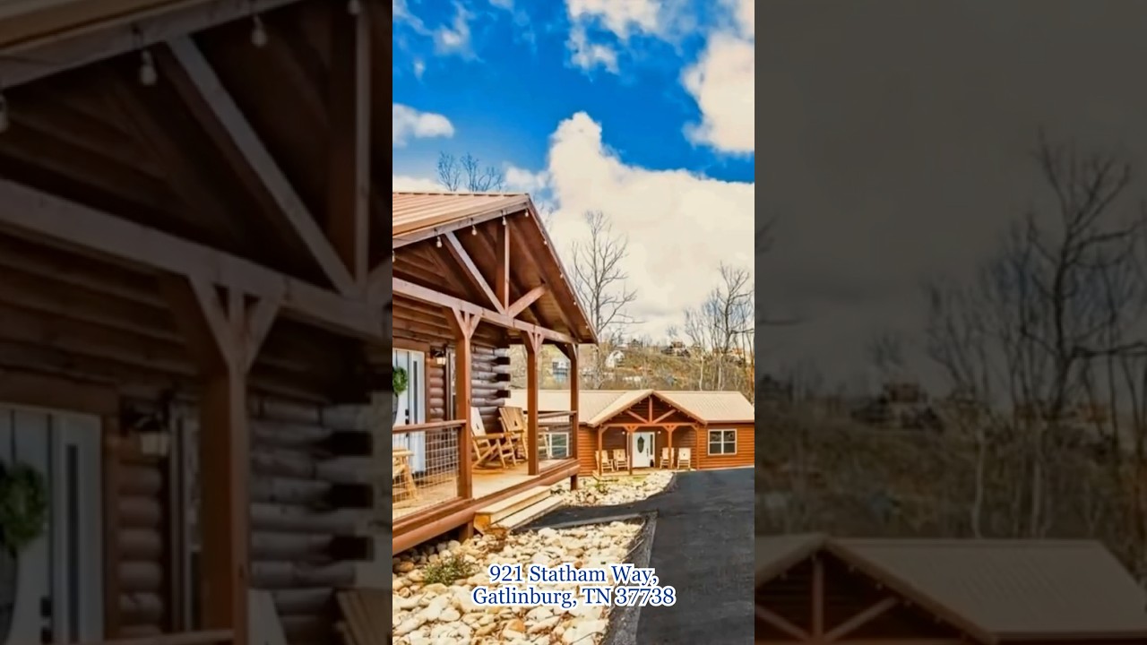 For Sale 3 Rental Income Producing Cabins Minutes from Gatlinburg Tennessee