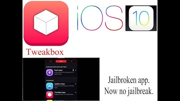 How to install Tweakbox, jail-broken app, without jailbreak, new for IOS 10
