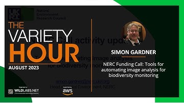 Simon Gardner: NERC Funding Call: Tools for automating image analysis for biodiversity monitoring