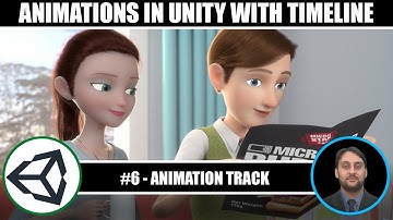 Animations and cutscenes in unity using timeline | #6 Animation Track