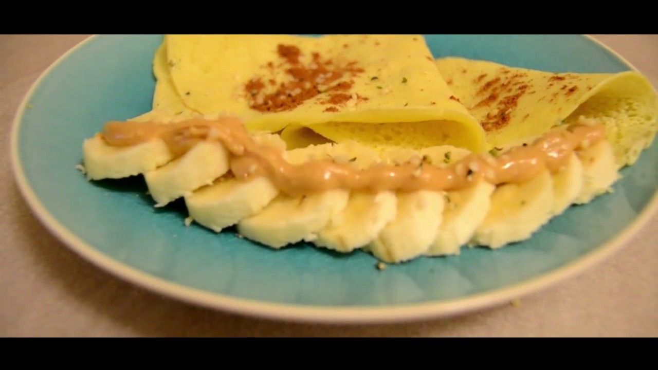 RECEITAS FITRIENTS - CREPE DE POLVILHO DOCE (CREPIOCA)