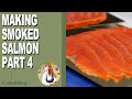 How to make cold smoked salmon part 4  cold smoking  slicing