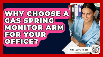 Why Choose A Gas Spring Monitor Arm For Your Office? - Office Supply Insider