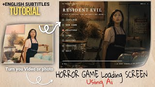 Turning myself into Video game Loading Screen using Ai || Full tutorial With english subtitles