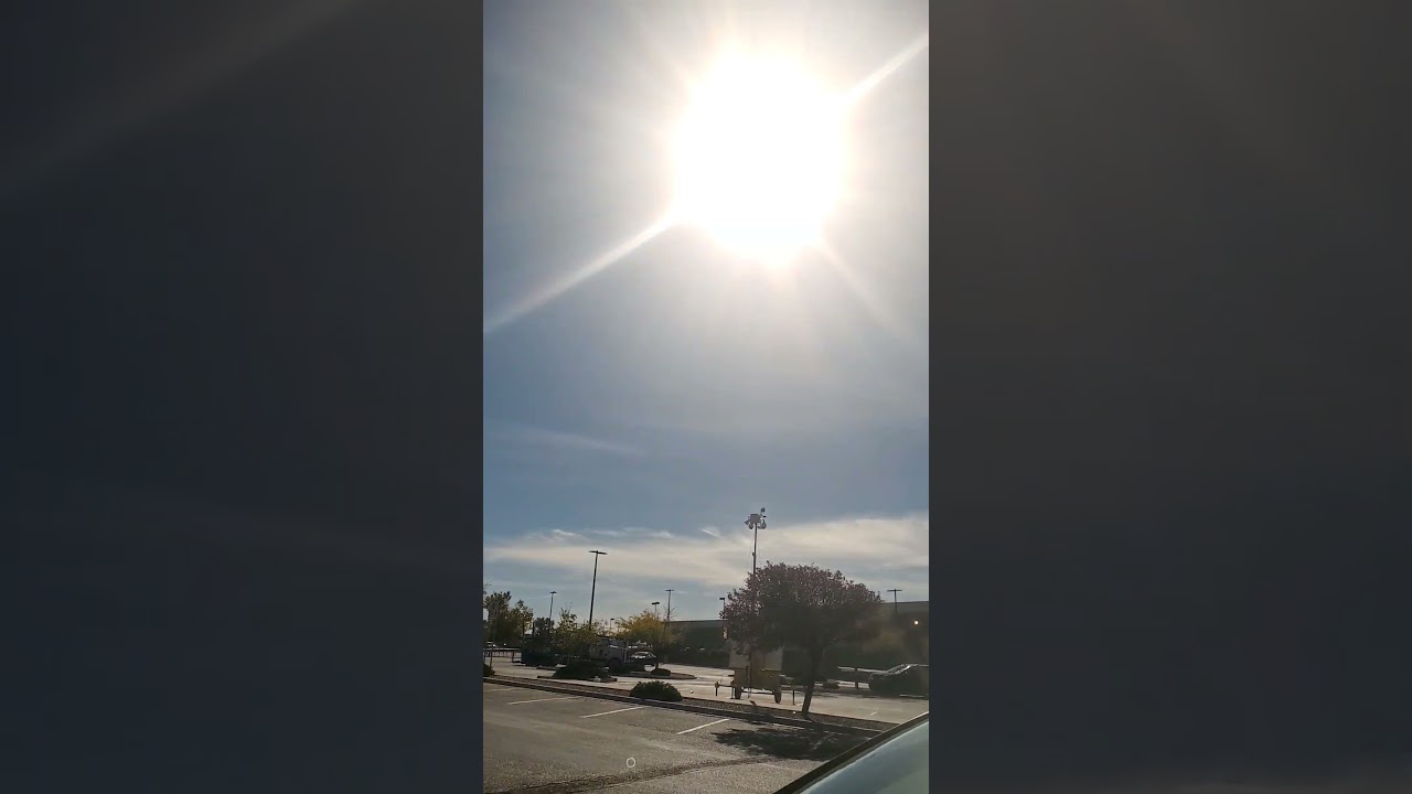 Annular solar eclipse 2023 from USA. 