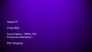 Segue #1 - Craig Riley | Sound Ideas (SIPML-P01) [Full Track] - PML Stinglinks #1180