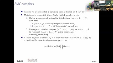 Prof. Christophe Andrieu | Monte Carlo sampling with integrator snippets