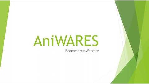 AniWARES Ecommerce Website (CRUD Web Application Developed With ReactJS, NodeJS and MySQL]