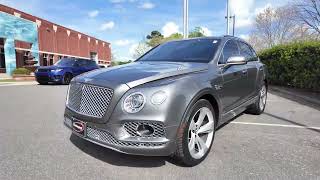 2017 Bentley Bentayga W12 Touring Specification $251K MSRP
