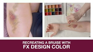 How To Recreate A Realistic Bruise With Fx Design Color