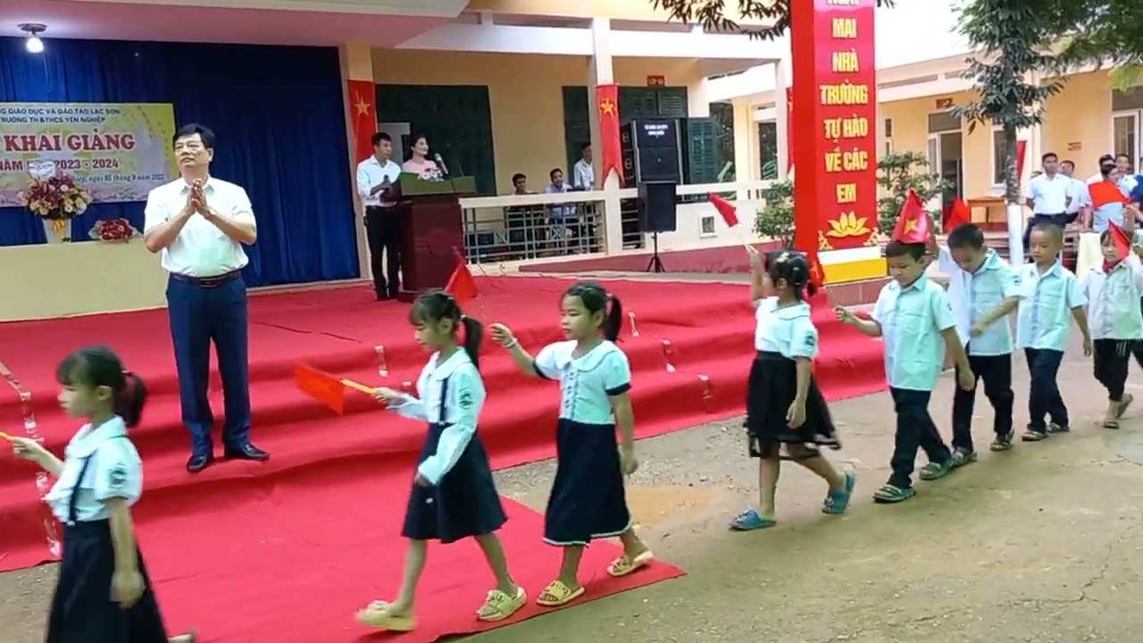 Lễ đón Học sinh lớp 1