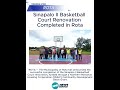 Sinapalo II Basketball Court Renovation Completed in Rota