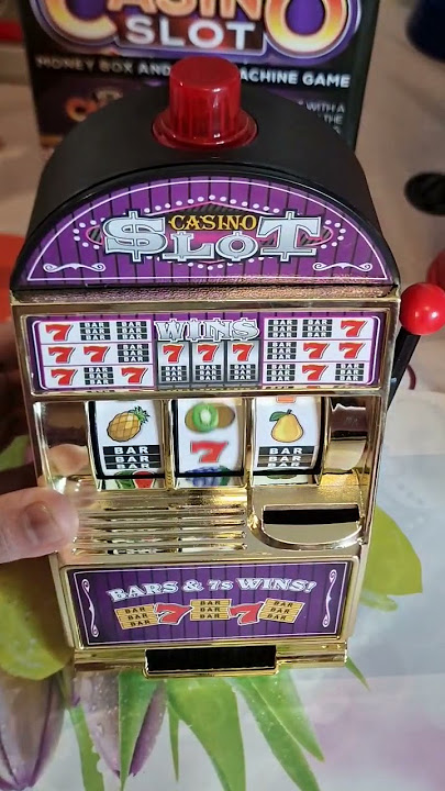 🎉🎈🎉Most Satisfying to Play Mini Casino Slot Machine Toy #shorts #trending #satisfying #trending  k2