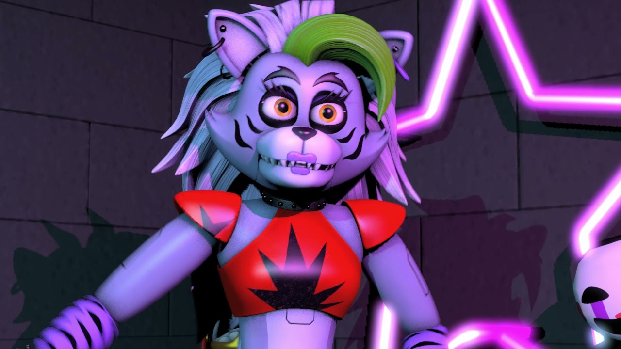 Fnaf Security Breach Roxy Boss Fight Five Nights At Freddy S - Reverasite