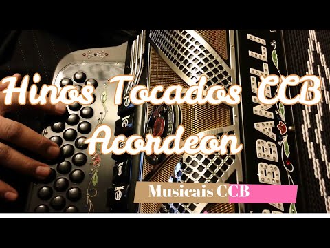 Musicais CCB Hinos Tocados Santa Ceia Hinário 5 Acordeon