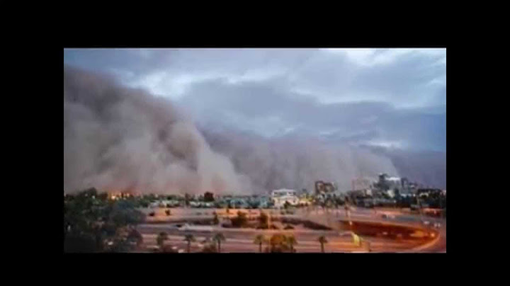 les tempete de sables