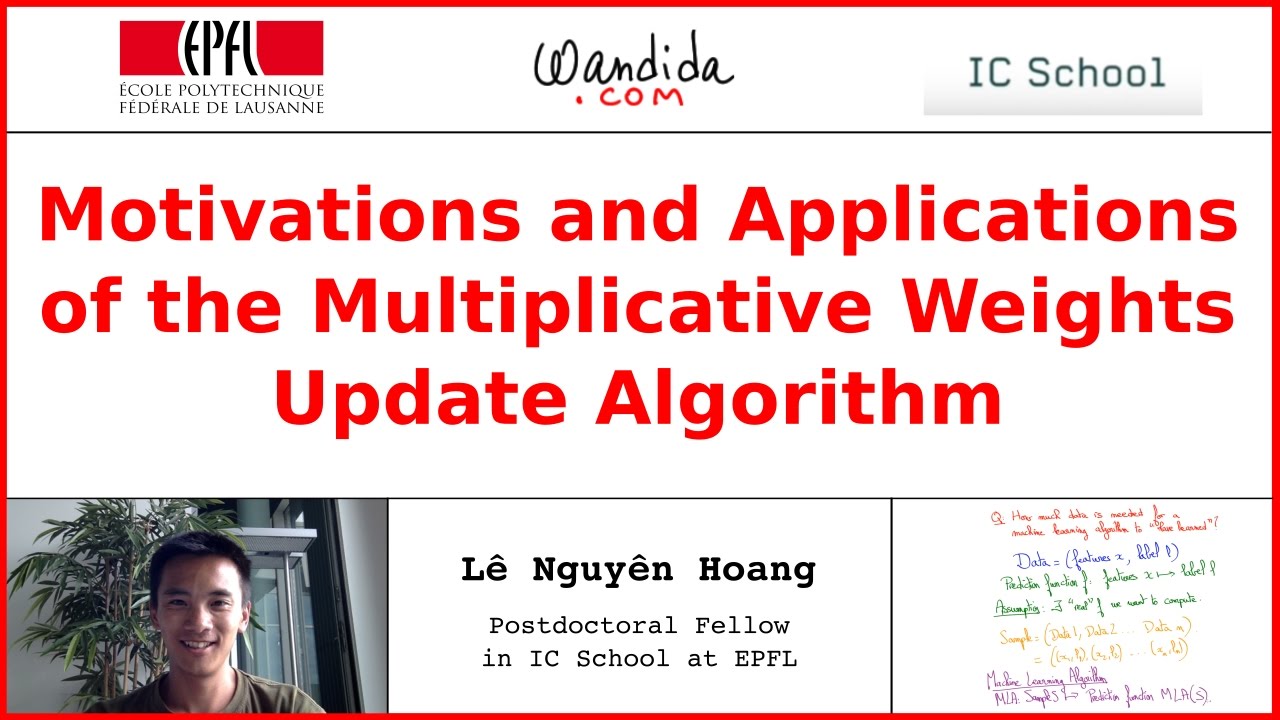 Motivations and Applications of the Multiplicative Weights Update ...