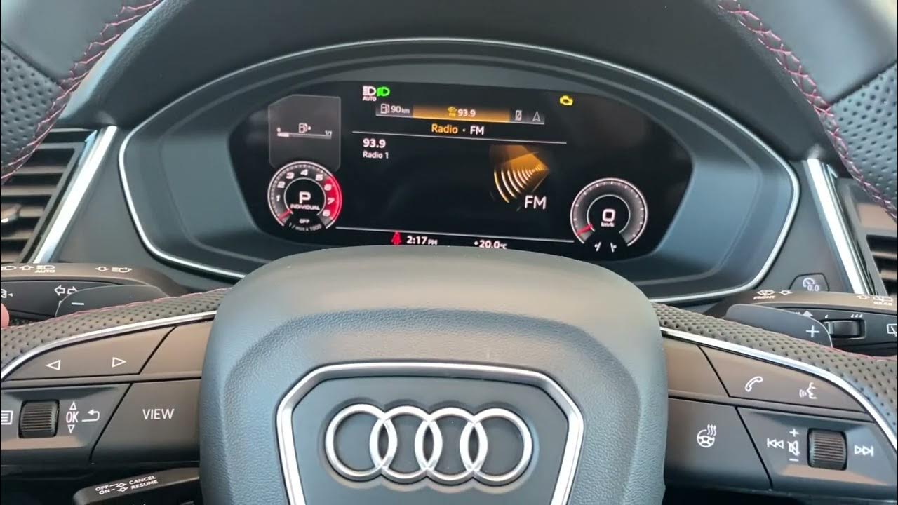 How to configure radio presets on the new 2021 Audi Q3 and up and A4 and  other models tutorial. 