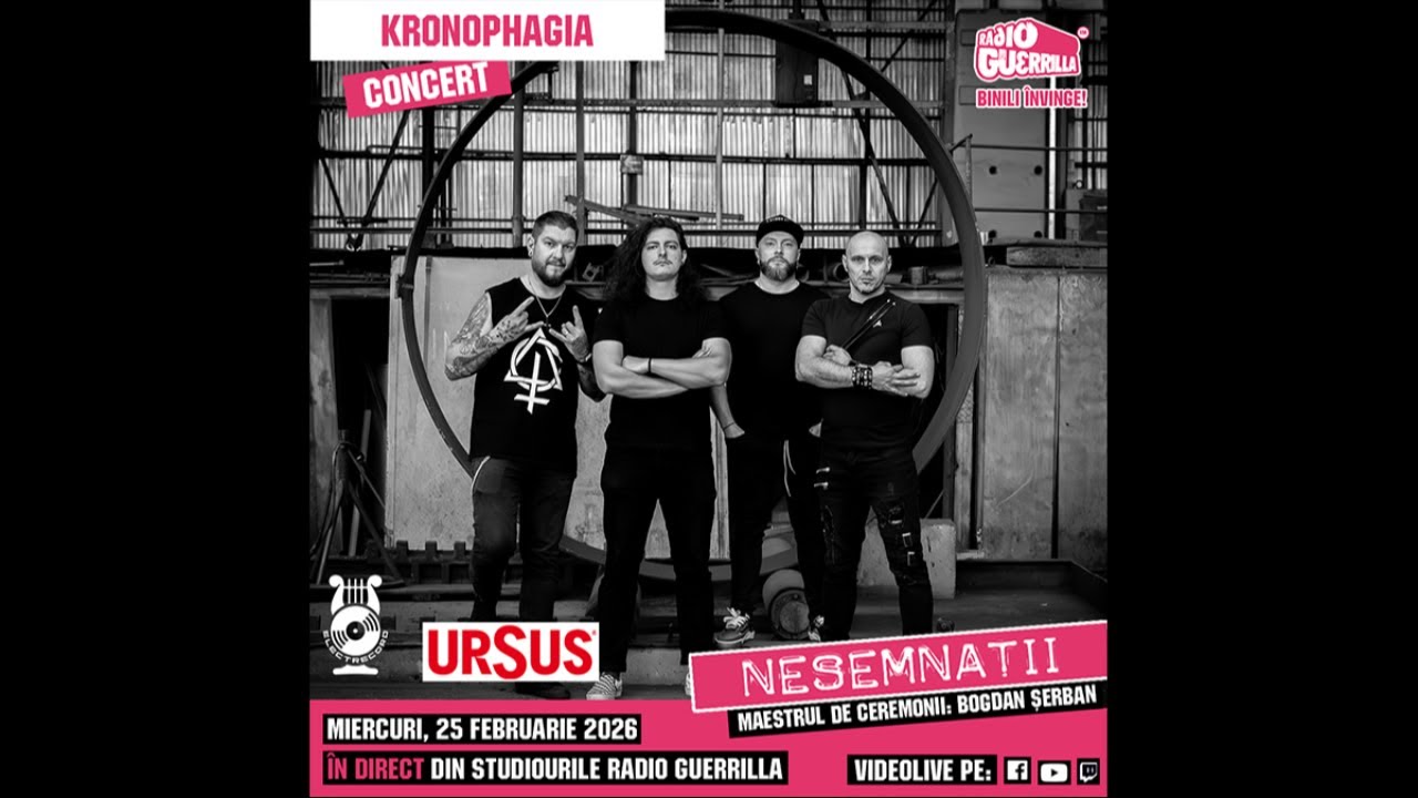 KRONOPHAGIA, live chiar acum la #Nesemnații Ursus