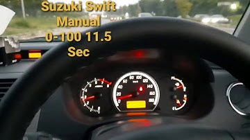 0 to 100 Suzuki Swift Manual VS Automatic | 0-100