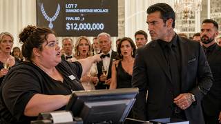 Everyone Laughed When the Plus-Size Cashier Challenged the $12M Bid—Until the Mafia Boss Stood Up