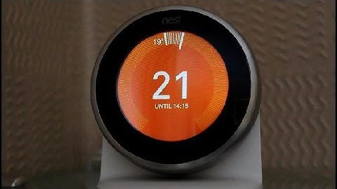 Hoe NEST Thermostat 3rd Generation te gebruiken - functies en functies - Demo