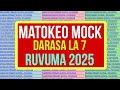 MATOKEO YA MOCK 2025 DARASA LA 7 RUVUMA Orodha Kamili Ipo Hapa