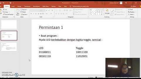 program permintaan client dengan menggunakan toggle switch dan atmega 16
