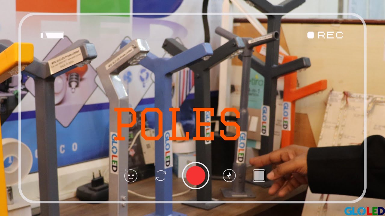 Best Outdoor LED Pole Lights in India | GLOLED Lighting Solutions