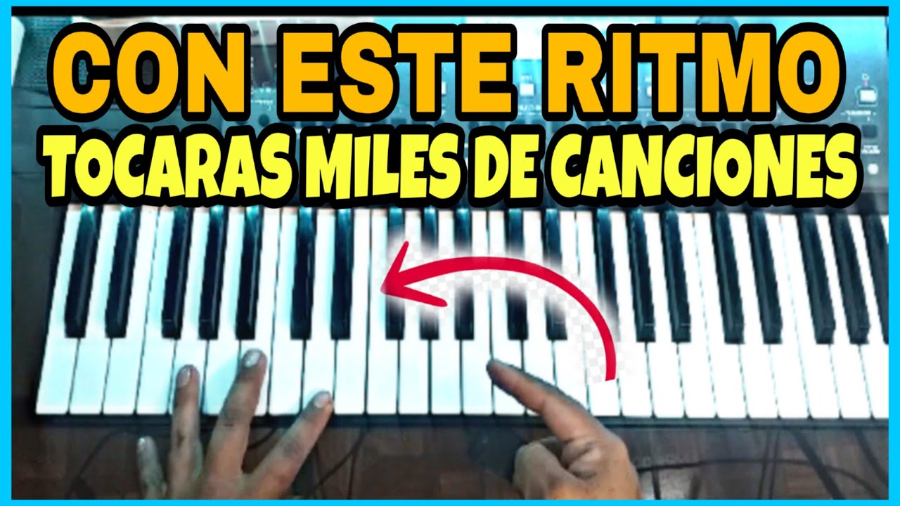 CON ESTE RITMO TOCARAS MILES DE CANCIONES
