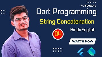 What is String Concatenation in dart || dart hindi tutorial || dart tutorial for beginners #4