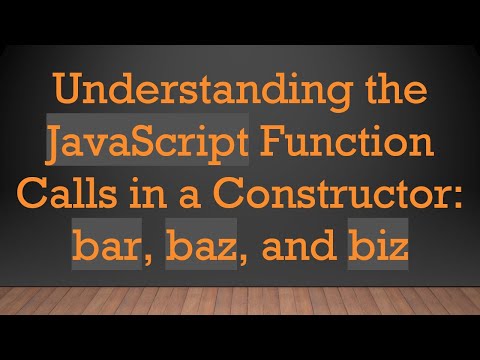 Understanding the JavaScript