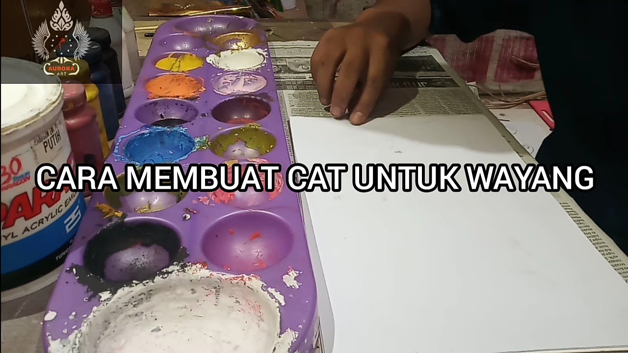 CAT UNTUK WAYANG | Purwa
