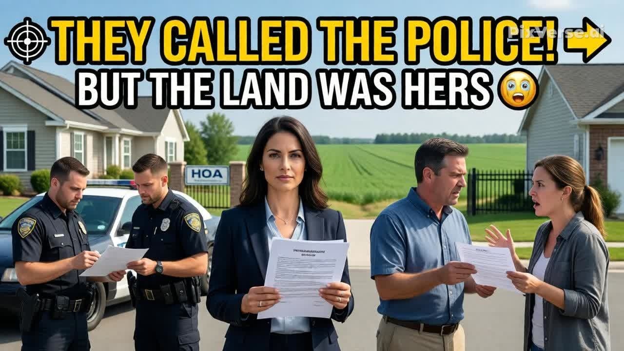 “They Called the Police on Her — Until Hidden Papers Proved the 2000 Acres Were Hers”