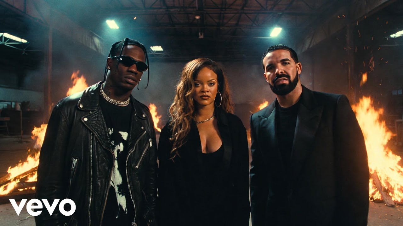 Travis Scott ft. Drake x Rihanna — Diamond (Music Video)