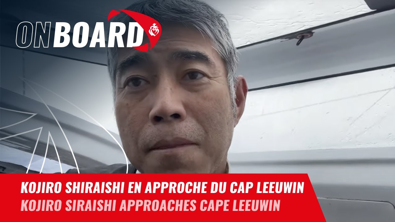 Kojiro Siraishi en approche du cap Leeuwin | Vendée Globe 2024
