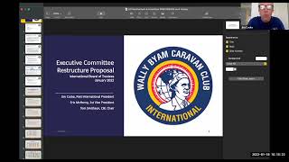 Understanding the Proposed Re-Structure of the Airstream Club International Executive Committee