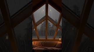 Chuva com Trovoada Forte para Dormir | Som Relaxante de Tempestade e Chuva Intensa