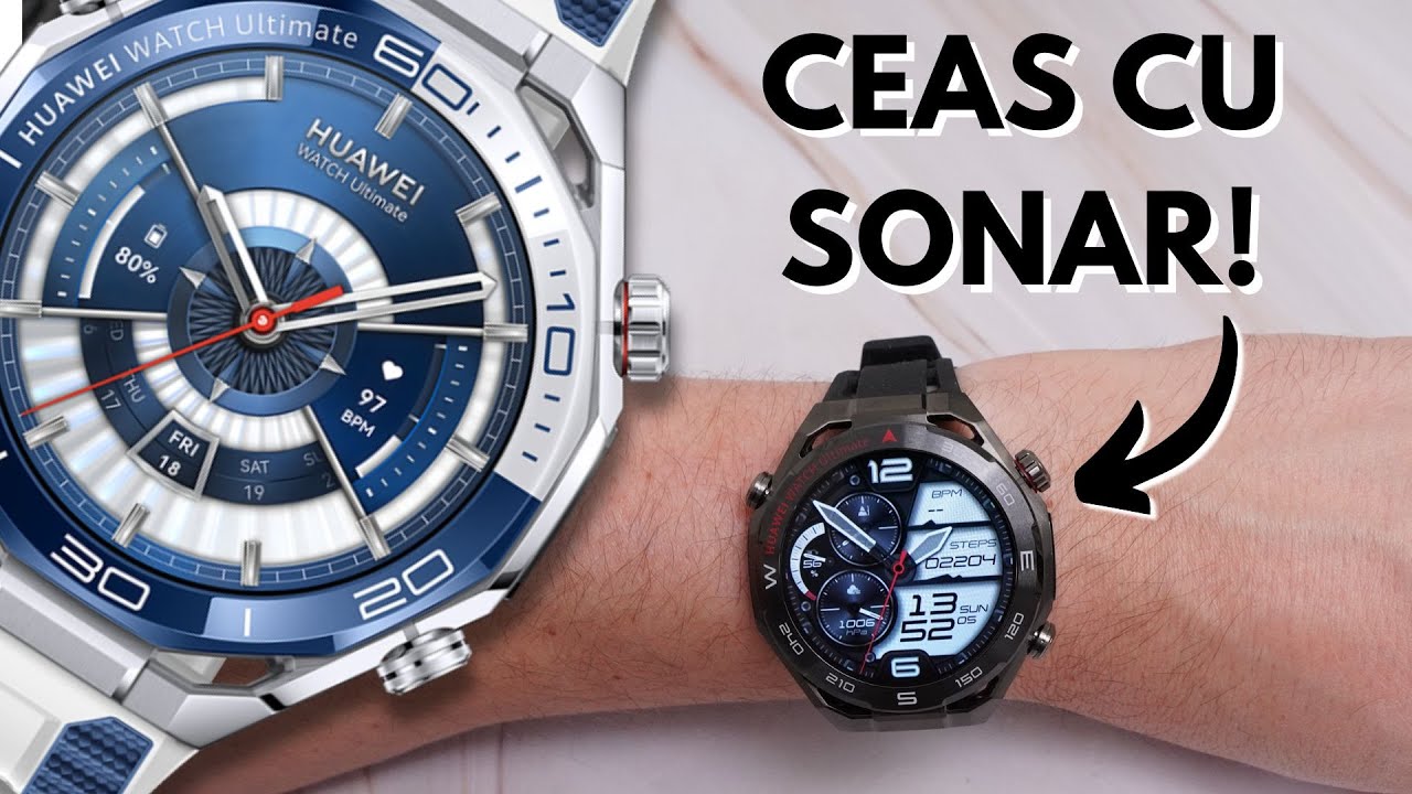 Huawei Watch Ultimate 2 comunică până și sub apă