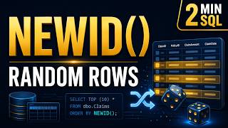 Get Random Rows in SQL Server | ORDER BY NEWID() in 2 Minutes