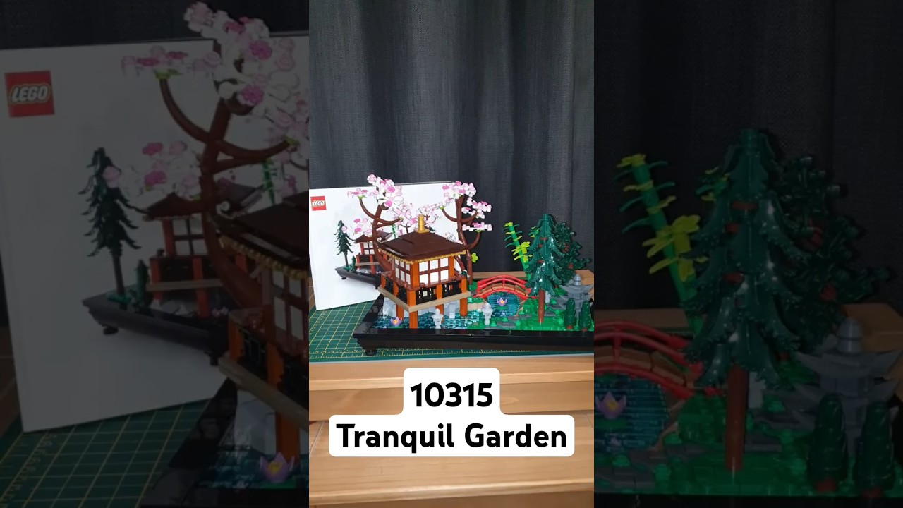 Lego Icons 10315 - Tranquil Garden - Speed Build 