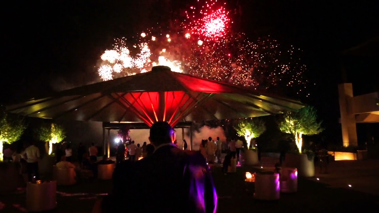 PYRGOS Fireworks, I Will Always Love You Pyromusical, Amara Hotel