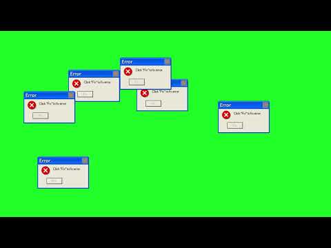 Windows Error |Green Screen| - ZClips